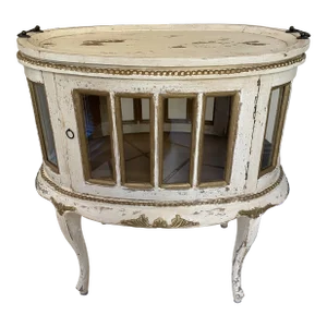 1970s Vintage Oval Tea Table