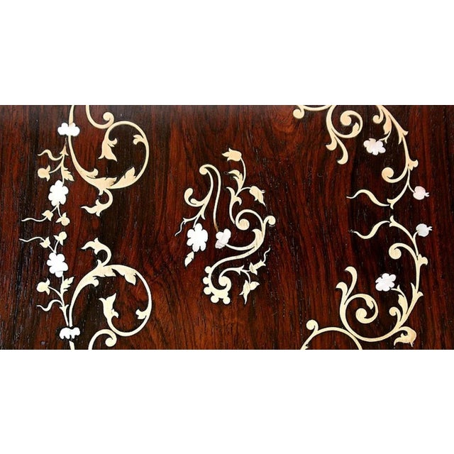 Wood Napoleon III Flap Table, Mid-19th Century For Sale - Image 7 of 18