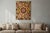 Vintage Hand Embroidered Suzani Wall Hanging, 1920s For Sale - Image 3 of 18
