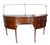 English 18th Century George III Mahogany Demi-Lune Sideboard Circa 1790. For Sale