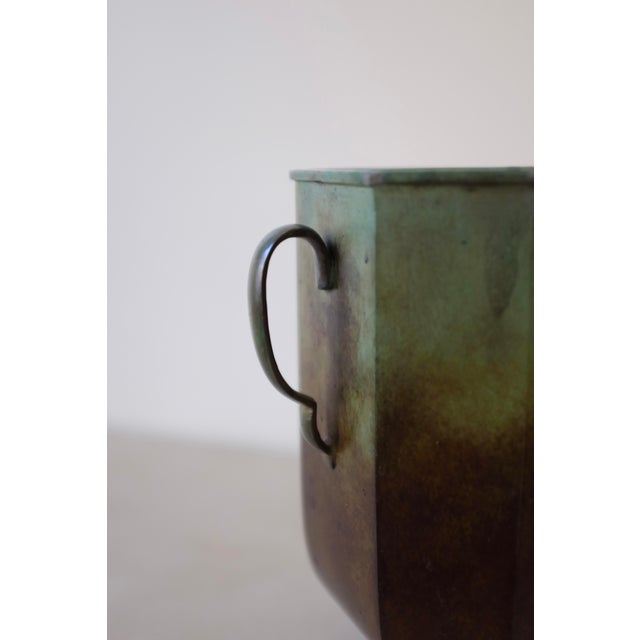 Swedish 1930s Bronze Vase by Jacob Ängman For Sale In New York - Image 6 of 8
