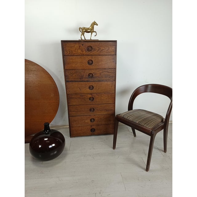 Oak Chest of Drawers For Sale - Image 9 of 18