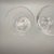 Vintage Crystal Coupe Glasses Ball Stem Baluster Scandinavian Style Heavy Glass - Set of 2 For Sale In Miami - Image 6 of 9