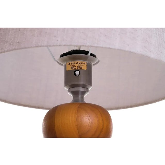 Swedish Table Lamps attributed to Tranås Stilarmatur, 1960s, Set of 2 For Sale - Image 10 of 12