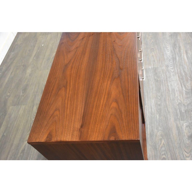 1960s 1960s Refinished Walnut Dresser by Hooker For Sale - Image 5 of 10