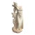 Early 19th Century Carrara Marble Sculpture of a Romantic Young Girl with a Signed Jug For Sale