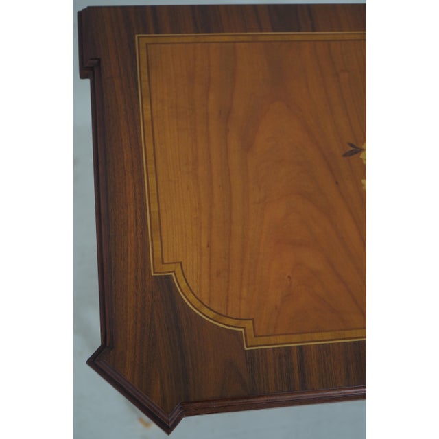 Colombo Mobili Italian Inlaid 1 Drawer Nightstand For Sale - Image 10 of 18