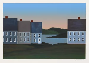 Theodore Jeremenko, Roofs, Silkscreen