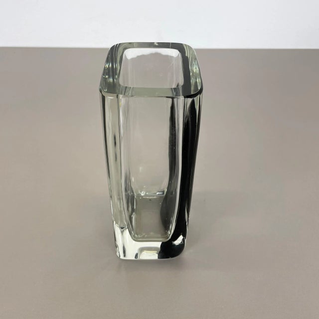 Large Murano Glass Vase by Antonio Da Ros for Cenedese, 1970 For Sale - Image 12 of 18