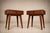 Brazilian Modern Pair of Imbuia Wood Nightstands by Teperman, Brazil, 1950s For Sale - Image 9 of 18