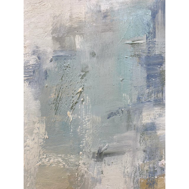 Wood Contemporary Abstract Original Oil Painting For Sale - Image 7 of 12