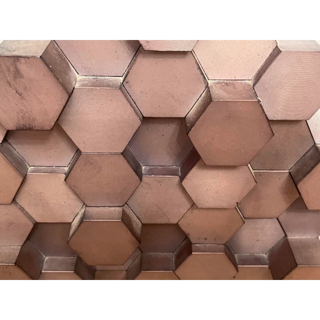 "Square by Round Plus Black Hex" Wall Art For Sale - Image 4 of 8