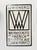 Wiener Werkstätte of America Inc New York Enameled Advertising Sign by Josef Hoffmann, 1960s For Sale - Image 16 of 18