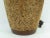1960s Vintage Oversized Walnut and Cork Lamp With Shade For Sale - Image 4 of 11