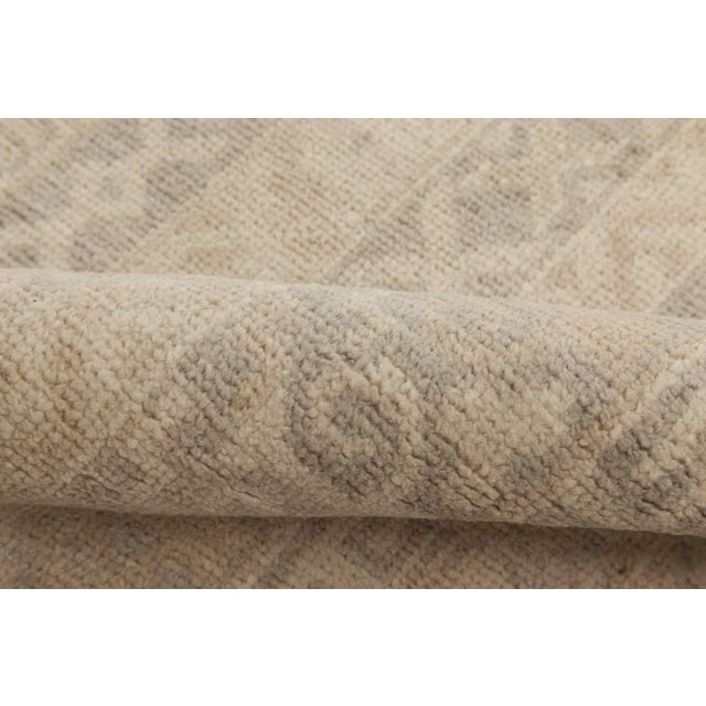 Modern Contemporary Grey and Beige Samarkand Style Rug by Doris Leslie Blau For Sale - Image 3 of 7