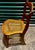 Wood Antique Walnut Cane Seat Side Chair For Sale - Image 7 of 9