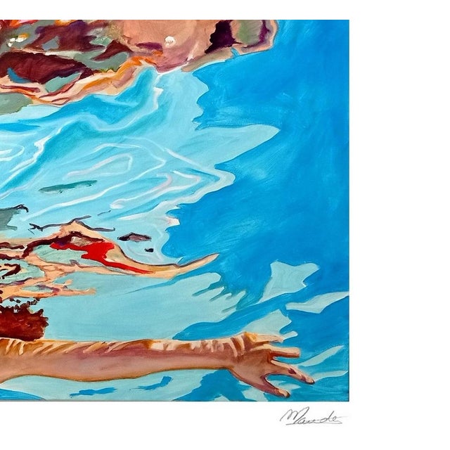 Maude Ovize, Diffraction II, 2025, Silkscreen Print For Sale - Image 5 of 7