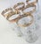 Vintage Gold Embossed Irish Coffee Mugs- Set of Eight For Sale - Image 10 of 16