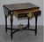 19th Century Louis Philippe Ebonised Marquetry Inlaid Bronze Extending Table For Sale - Image 5 of 17