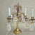 19thc Opulent French Louis XVI Rock Crystal & Bronze Table Lamps/ Girandoles a - Pair For Sale - Image 15 of 18
