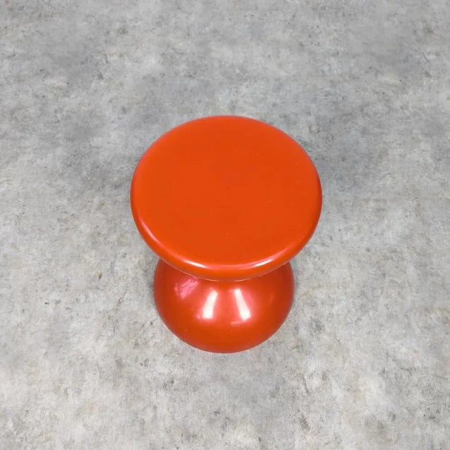1970s Italian Space Age Plastic Stool, 1970s For Sale - Image 5 of 10