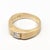 Ring, Gold, 18K, 6.37g, Size: 17mm, Width: 6mm, Good condition, Contains engraving. Diamond of 0.15CT This piece has an...