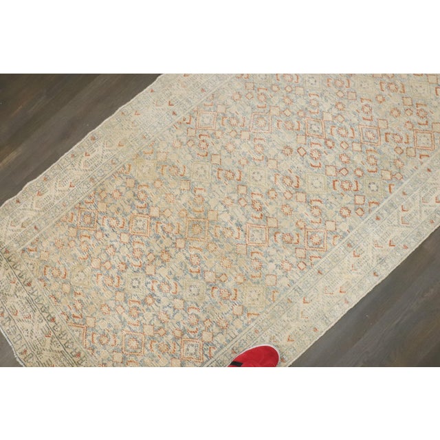 Textile Long Antique Zabihi Collection Persian Malayer Runner - 3'3" x 26' For Sale - Image 7 of 11