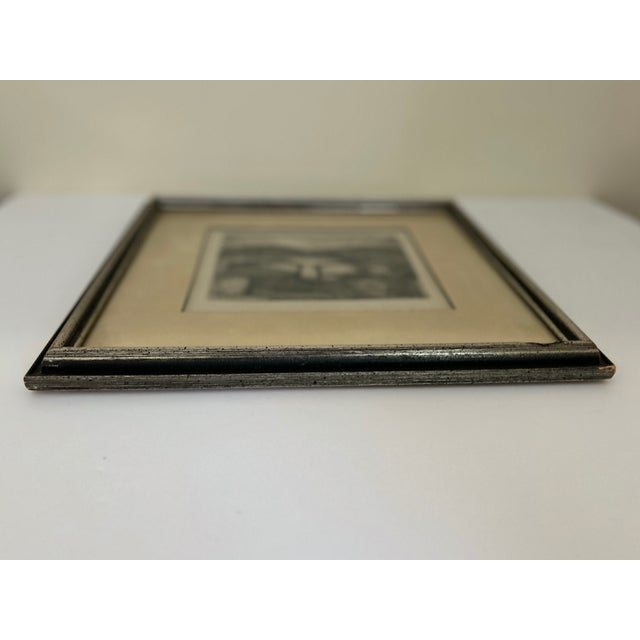 Early 20th Century Gustav Hessing Engraved Landscape, Signed For Sale - Image 4 of 8