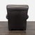 2000 - 2009 Classic Brown Leather Lounge Chair With Rolled Arms For Sale - Image 5 of 9