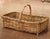 Early 20th Century Early 20th Century French Wicker Market Basket With Twisted Handle For Sale - Image 5 of 9