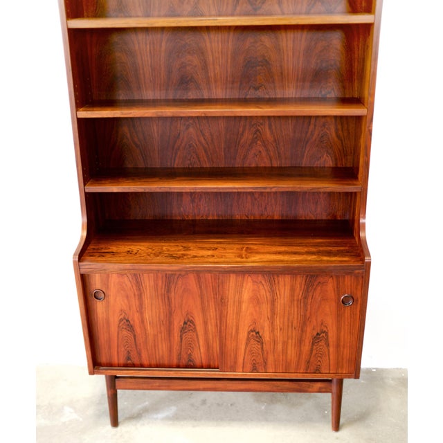 1950s Nexø Møbelfabrik Rosewood Bookcase Designed by Johannes Sorth For Sale - Image 10 of 10