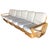 Art Deco 1930s Restored Art Deco Six-Strand Square Pretzel Six-Seat Sectional Sofa For Sale - Image 3 of 5
