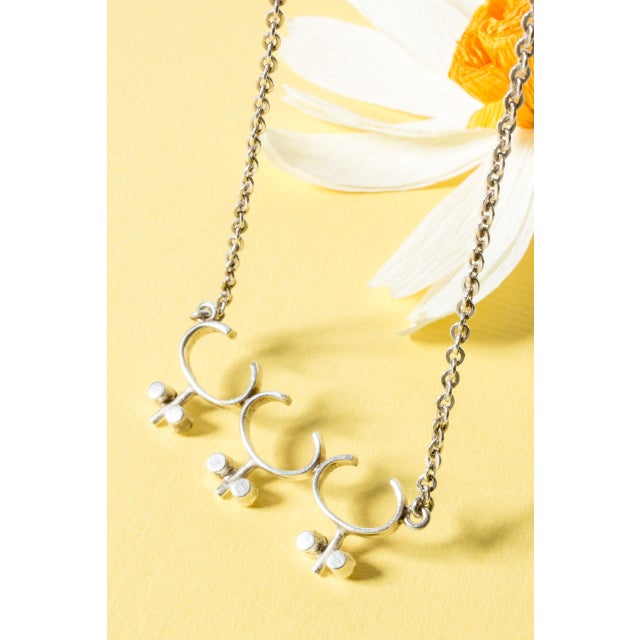 Silver Neckring from Jorma Laine, 1971 For Sale - Image 3 of 9