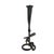 Hand Wrought Iron Calla Lily Candle Holder in the Style of Jack Brubaker For Sale - Image 6 of 10