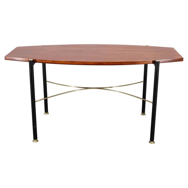 Vintage Italian Coffee Table with Teak Veneer, 1970s For Sale - Image 18 of 18