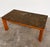 Stone Modernist Fossil Marble Coffee Table with Wooden Base, 1970s For Sale - Image 7 of 10