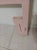 Vintage French Queen Wood Headboard Pink Style: French Color: Pink Dimensions: 60" W 43" H x 1" D