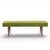 Wood Milo Baughman for Thayer Coggin Mid Century Walnut Upholstered Bench For Sale - Image 7 of 10