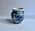 1960s Delft Hand Painted Blue & White Floral Porcelain Vase, 1960's For Sale - Image 5 of 16