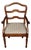 19th Century Mahogany Ladderback Armchair For Sale