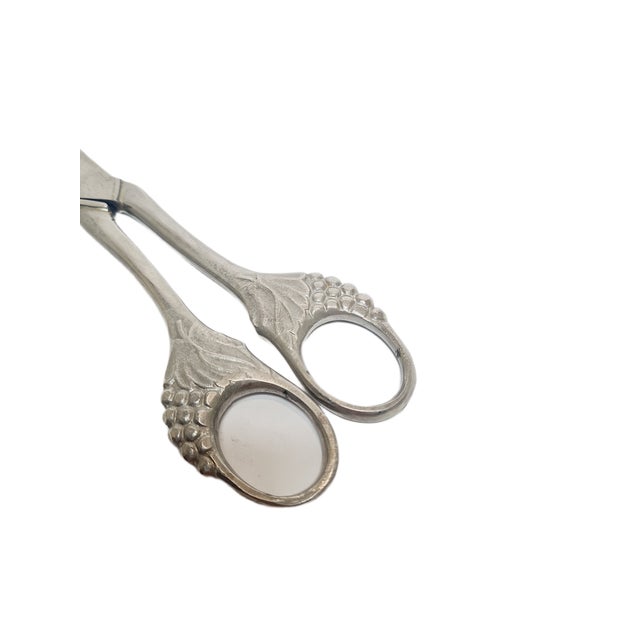 1920s Art Nouveau Danish Grapes Scissors, 1920s For Sale - Image 5 of 8