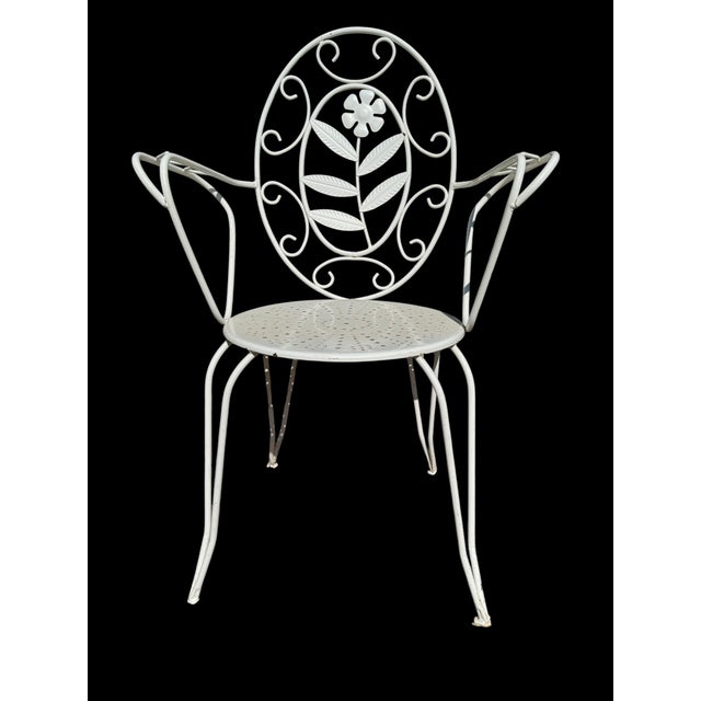 Provencal Armchairs in Wrought Iron, 1960s, Set of 6 For Sale - Image 15 of 18