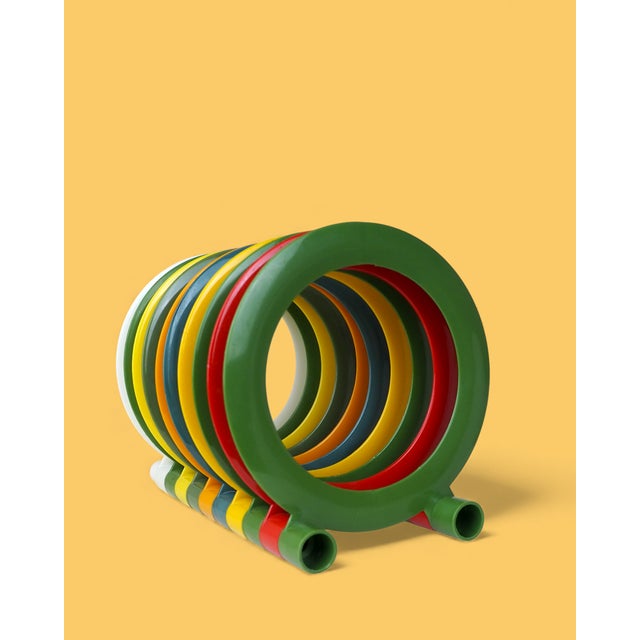 Vintage Modular Vinyl Record Holder from ZZG Veritas Poland, 1970s For Sale - Image 4 of 9