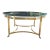LaBarge Hollywood Regency Mid-Century Glass Cocktail Table For Sale
