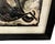 Mid-Century Modern Rare Vintage Fannie Mennen Woodblock Print on Fabric - "Persian Horse" - Framed For Sale - Image 3 of 4