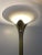 Modernist Solid Brass Tulip Torchiere Floor Lamp Milk Glass Diffuser by the Stiffel Company For Sale - Image 11 of 13