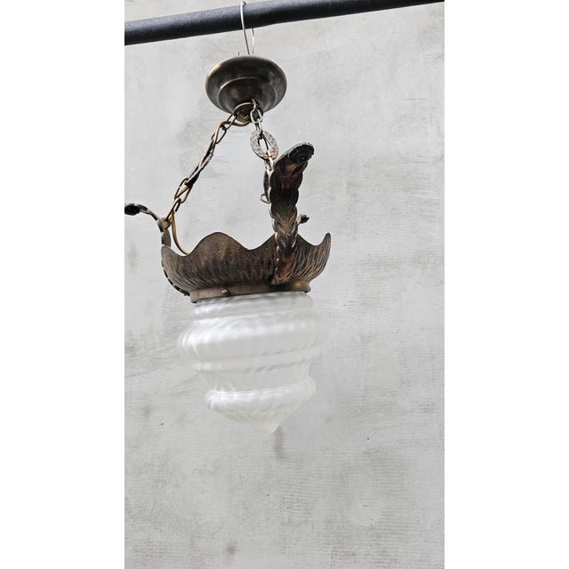 Art Nouveau Chandelier, 1890s For Sale - Image 5 of 10