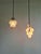 Vintage Blown Glass Pendant Lights, 1950s, Set of 2 For Sale - Image 6 of 18