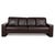 Ego Leather Three-Seater Brown Sofa from Rolf Benz For Sale - Image 11 of 11
