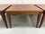 Brown Mid-Century Modern Danish Teak Stools/ Low Tables - Set of Three (3) For Sale - Image 8 of 11